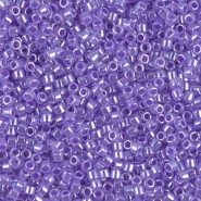 Miyuki delica Perlen 10/0 - Lined crystal purple DBM-249